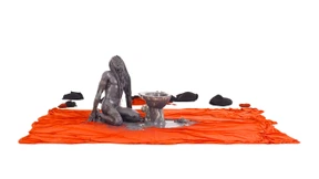 Aktionen in endlosem Weiß