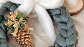 Festlich geknüpfter Weihnachtsschmuck – so gehts