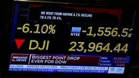 Tiefer Kurssturz in Asien