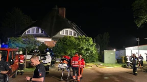 Toter bei Feuer in Asylunterkunft