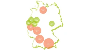 So viel kosten Studentenwohnungen in Deutschland