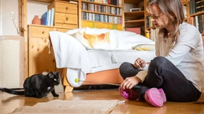 Therapie für Mensch und Stubentiger