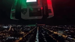 Die neue Niere fliegt zum OP