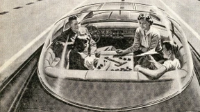 Freihändig vorbeigezogen