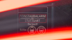 Feinstaubalarm in Stuttgart beginnt