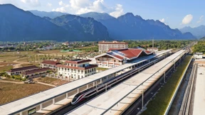 Der Zug, der Laos in die Zukunft führen soll