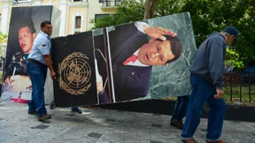 Bildersturm in Caracas