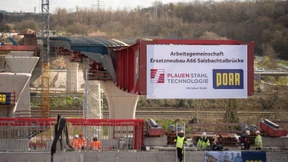 Baufortschritte an der Autobahn 66