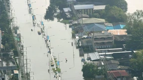 Wasserpegel in Kanälen steigt