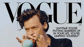 Harry Styles als erster Mann allein auf dem Cover der Vogue