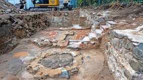 Wenn Archäologen das Schulgelände untersuchen