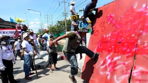 Verletzte bei Protesten in Bangkok