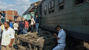 Viele Tote und Verletzte bei Zugunglück in Ägypten