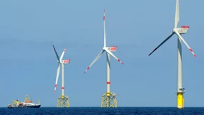 Der Windstrom kommt an Land