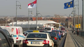 Um 8 Uhr freie Fahrt auf der Theodor-Heuss-Brücke 