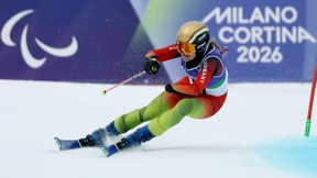 Andrea Rothfuss und Christian Schmiedt tragen deutsche Fahne