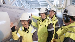 Zu Besuch beim Gaslieferanten