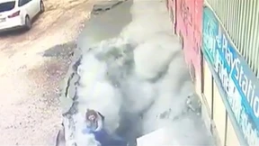 Vom Boden verschluckt