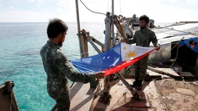 Angriff mit der Wasserkanone