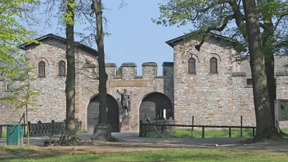 Römisches Kastell in wilhelminischem Stil