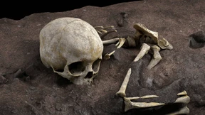 Afrikas früheste Bestattung