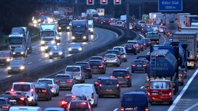 Lkw-Verkehr auch wegen Grippe eingebrochen