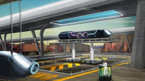Die Bahn fährt im Hyperloop mit
