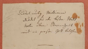 Schillers „Ode“ geht an deutsche Privatsammlung