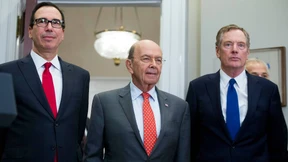 Donald Trump schickt seine wichtigsten Leute nach China