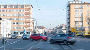 Prachtstraße nach französischem Vorbild