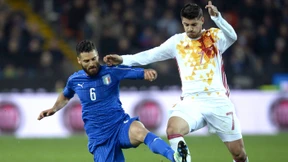 Italien und Spanien spielen 1:1