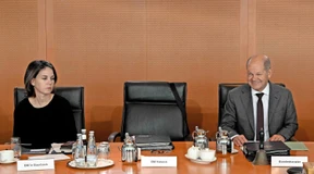 Des Kanzlers Machtwort gegen grüne Bedenken