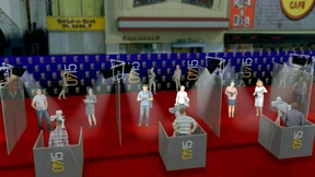 Virensicherer roter Teppich für Hollywood