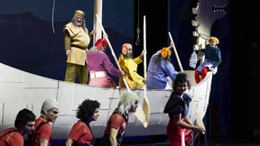 Theater auf dem Schoß der Eltern