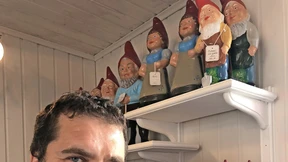 Glücklicher Gnömchenmacher