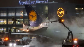 Schnee sorgt für viele Verspätungen am Frankfurter Flughafen