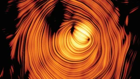 Blick in eine ferne Hölle