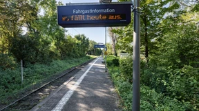 Und plötzlich fährt vier Jahre lang kein Zug mehr