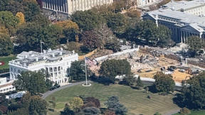 Der Ostflügel des Weißen Hauses existiert nicht mehr