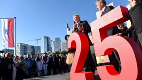 Auftakt bei strahlendem Sonnenschein