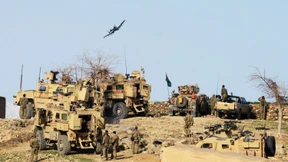 Amerikanische Bomben töten eigene Soldaten