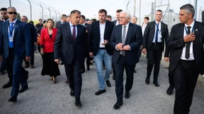 Tumult bei Steinmeier-Besuch in Flüchtlingslager