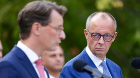 Bei Wüst hört für Merz der Spaß auf