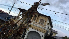 Auf den Philippinen verbringen Tausende Weihnachten in Notunterkünften