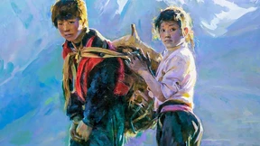 Tibet leuchtet in Sankt Petersburg