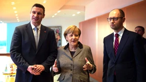 Merkel stärkt Opposition in Kiew mit Treffen in Berlin