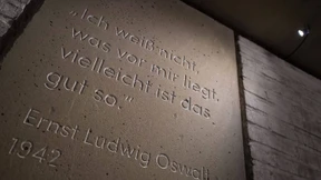 Mahnmal auf EZB-Gelände