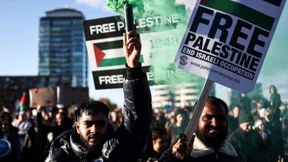 Hunderttausende bei Pro-Palästina-Demonstration