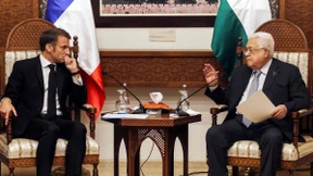 Macron spricht mit Palästinenserpräsident Abbas