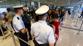 Nervenprobe auf dem Weg zum Gate